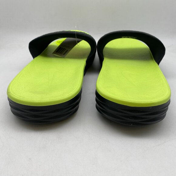 NIKE BENASSI SOLARSOFT BLACK/VOLT #705474-070 US MEN\'S VARIOUS SIZE main image 7